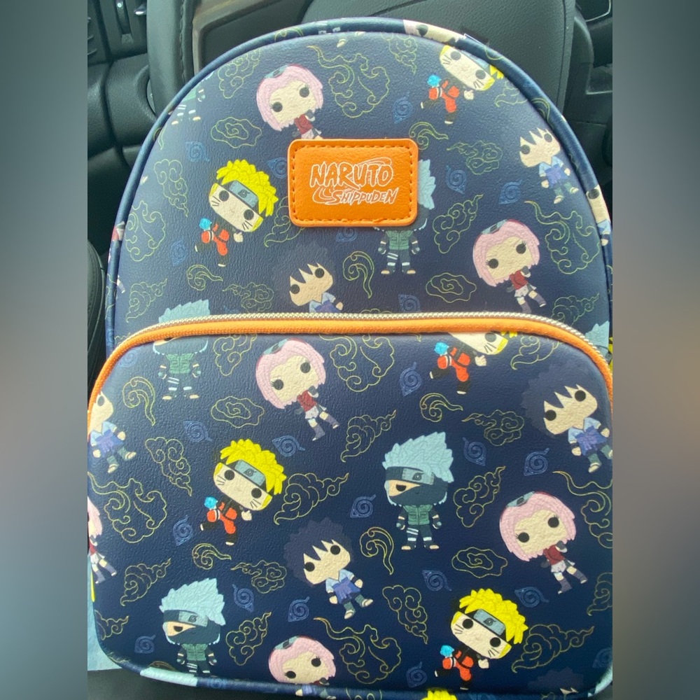 NWT Naruto Team 7 Funko pop bag
